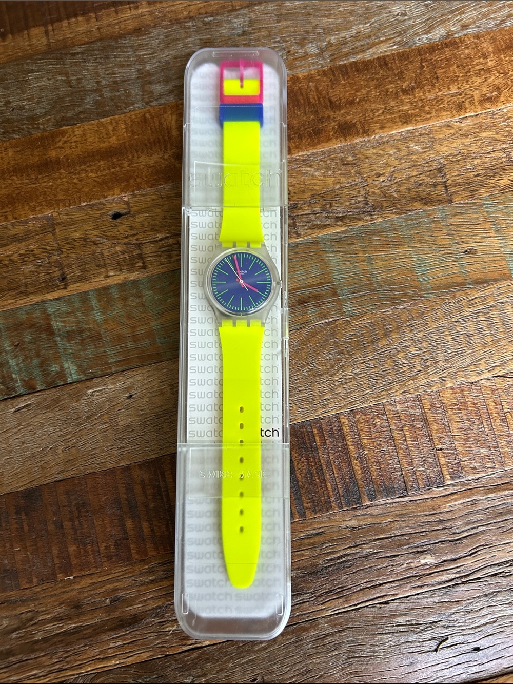 Swatch Accecante Watch. GE255. New in box.